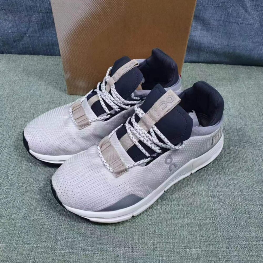 On Running Women's Sneakers in Cream and Black